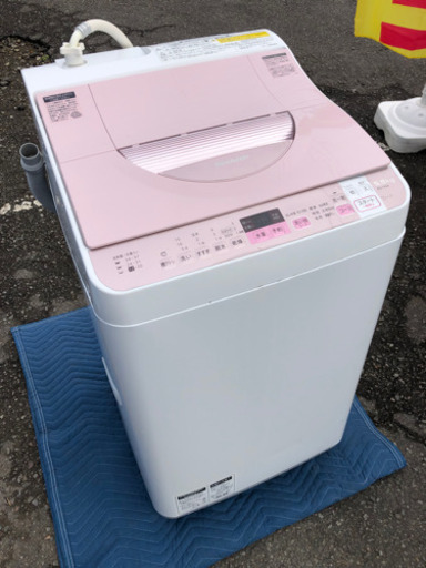 ご注意ください 136T 新生活応援 SHARP 可愛いピンクデザイン洗濯機 