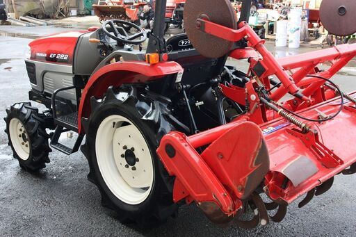 【SOLD OUT】ヤンマ トラクター EF222 22馬力 パワステ 自動水平 倍速 逆転 ワンタッチヒッチ【清掃済・整備済】【農機具でっく】【福岡】【トラクター】