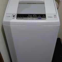 日立 白い約束 NW-R704 シャワーウォッシュ洗濯機