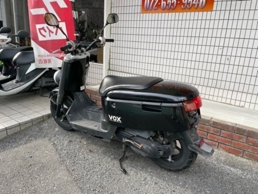 ★8万円　VOX インジェクションモデル！セル1 実働車★ヤマハ　ボックス　SA31J 原付　スクーター