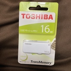 【ネット決済・配送可】TOSHIBA フラッシュメモリ16GB