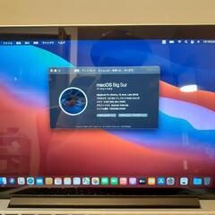 MacBookPro-13inch(A1502)i5(2.6GHz),ﾒﾓﾘ8GB,SSD50GB,バッテリー新品 