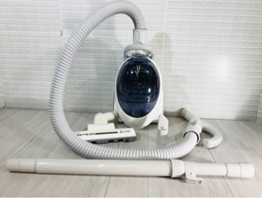 美品MITSUBISHI紙パック式掃除機清掃済