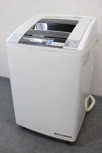 日立　全自動洗濯乾燥機 BW-D9SV(W) 2014年製 HITACHI 洗濯機 中古家電 店頭引取歓迎 R5166)