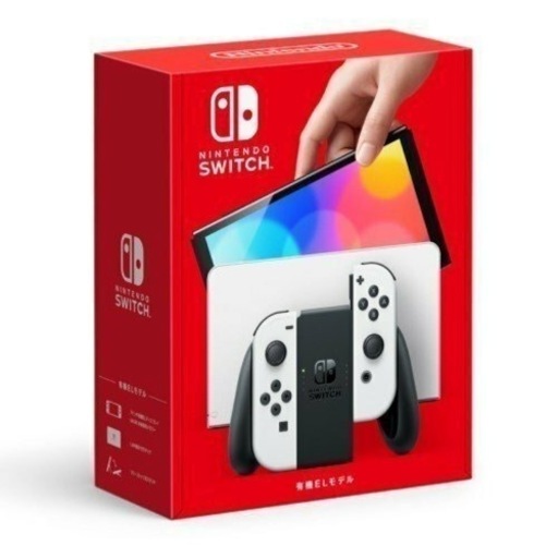 値下げ！！有機EL Nintendo Switch 任天堂 スイッチ 本体 ホワイト (Sakura795) 高浜のポータブルゲーム《その他