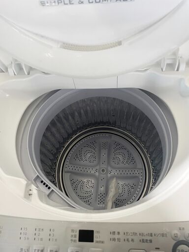 ☆格安☆ 単身者用 洗濯機(6K) シャープ ES-GE6B 2018年製 中古品　セット割対象商品　軽トラ無料貸し出し