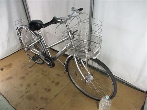 B732　限定特価　整備済み★ブリヂストン　アルベルト　シルバー★ 中古自転車 【26インチ 】 B732 限定特価 整備済み☆ブリヂストン アルベルト シルバー☆ 中古