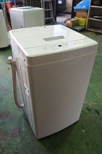 MUJI 無印 21年式 MJ-W50A 5kg 洗い 洗濯機 単身サイズ エリア格安配達 2*10
