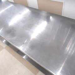 Taniko 業務用 ステンレス　盛り付け台　作業台　調理台　厨房機器 引取限定 札幌市近郊配送/引取限定 tanico/タニコー ステンレス作業台 幅186cm