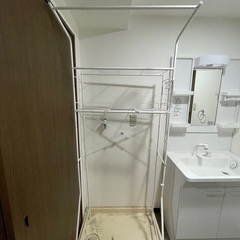 【ネット決済】洗濯機ラック クルス(ピュアホワイト)