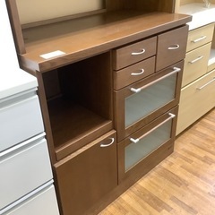 Ciro by SAITO レンジボード 3枚扉 ブラウン