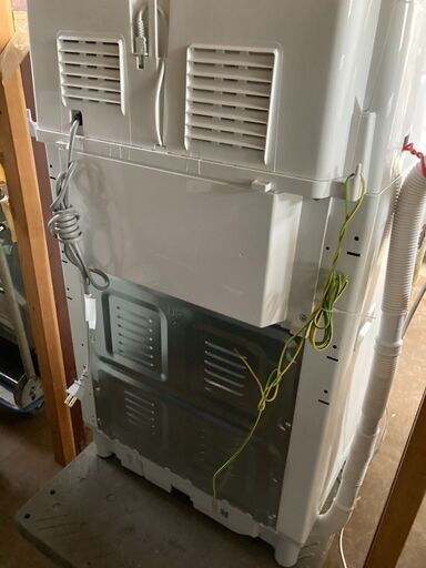 ☆中古 激安！！￥46,800！！＜店長おすすめ！＞SHARP　シャープ　8.0kg　洗濯乾燥機　家電　2019年製　ES-TX8C-W型　【BA62】