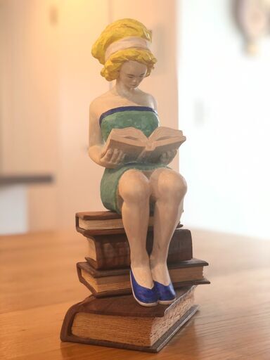 天然木材　木彫り人形　一点物　ドイツ製　30cm