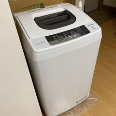 日立 洗濯機 NW-5WR 5kg 2016年製 かさ上げ台付き