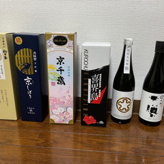 日本酒、焼酎6本セット