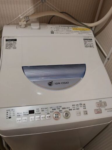 洗濯機 SHARP ES-TG55L-A