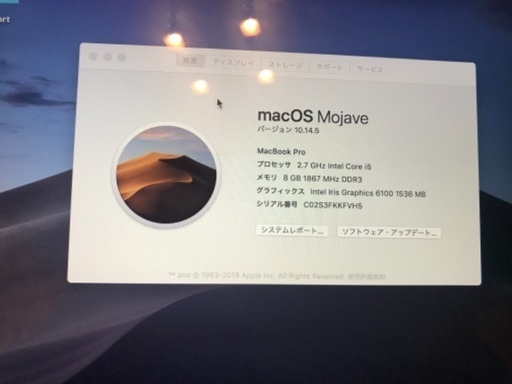 MacBook Pro マックブック ノートパソコン 動作確認済 | delicious