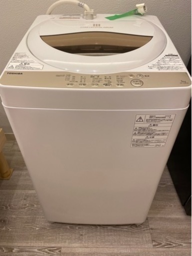 東芝　洗濯機　容量5kg AW-5G8