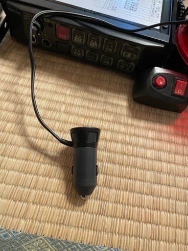 動作確認済み！シガーソケット加工済み！パトライト　サイレンアンプ