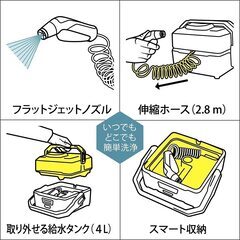 【新品】ケルヒャー(KARCHER) 　家庭用モバイルマルチクリーナー　OC3 1.680-009.0