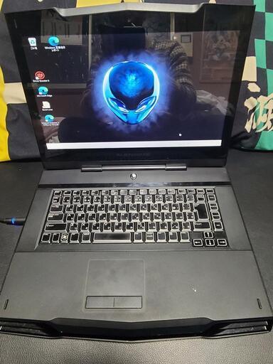 決まりました。ALIENWARE　ゲーミングノートPC