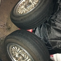 SSRメッシュ　13インチ5.5j 114.3 希少　タイヤ付