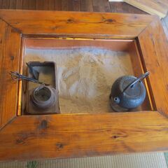 置き囲炉裏（据え置き形）猿島郡五霞町ウエルシア薬局の駐車場まで取りに来れる方。