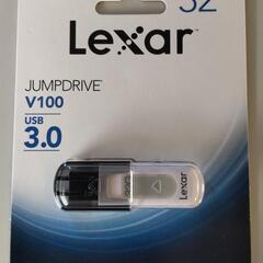 【未開封】USBメモリー　32GB　Lexar