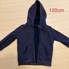 UNIQLO 女の子　裏起毛パーカー　120