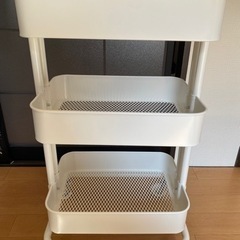 IKEA ロースコグワゴン 3段ワゴン