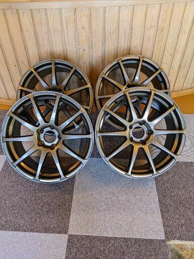 18インチ 8.5j×2 9.5j×2 ブロンズ 良品 【公式通販】