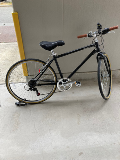 シティサイクル　自転車　切り替え6段