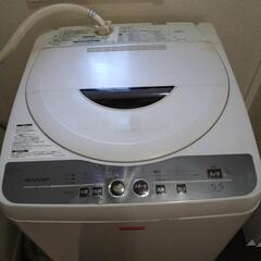 洗濯機5.5L シャープES55-HC