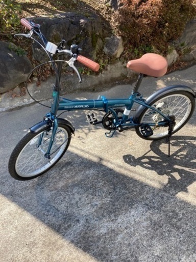 綺麗なMYPALLAS20インチ 折り畳み自転車タイヤサイズ20×1.75