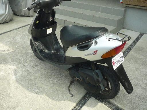 SUZUKI レッツ 2 (CA1KA) シルバー 自賠責付き