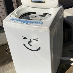 洗濯機　去年まで使ってました。
