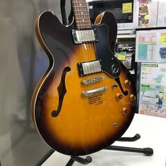 エレキギター Epiphone DOT サンバースト 2013年製※現状販売、ソフト 