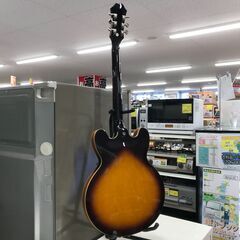 エレキギター Epiphone DOT サンバースト 2013年製※現状販売、ソフト 