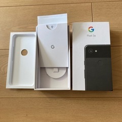 Google Pixel 3aの空箱