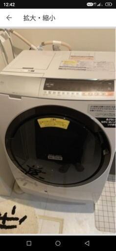日立　11kgドラム式洗濯乾燥機2019年式　保証書付　BD-SX110CL(N)