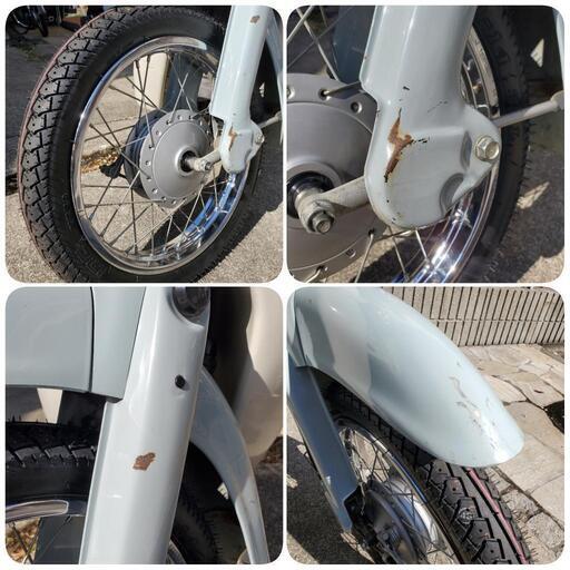売約済】ホンダ リトルカブFI 4速セル付き 前後タイヤ新品 口コミ投稿で5