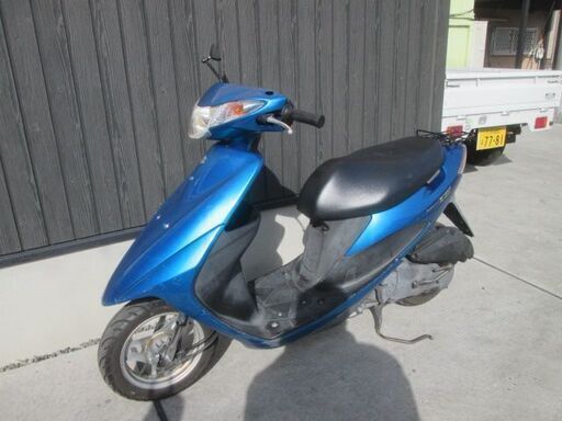 ☆45000円 アドレスV50 セル1 実働車☆スズキ 青 ブルー 原付