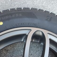 軽自動車用　スタッドレスタイヤ（ブリジストンブリザックVRX2）＋アルミホイール　４本セット