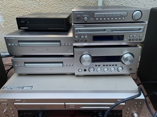 パイオニア PIONEER MD/CD/カセット システムコンポ PD-R9 MJ-R5 SX-R9 SX-R9 MX-R9 S-R9V