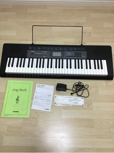CASIO  電子キーボード CTK-2550 (専用バッグ付)