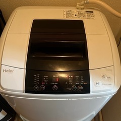 壊れかけ洗濯機（Haier）