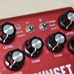 苫小牧バナナ】美品 strymon SUNSET dual overdrive ストライモン サン
