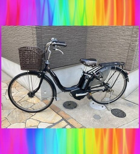 バッテリーほぼ新品8.9Ah！ヤマハ　パスナチュラ　26インチ　 電動自転車　電動アシスト自転車　02116