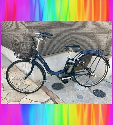 現行バッテリーほぼ新品8.7Ah！ヤマハ　パスナチュラ　26インチ　 電動自転車　電動アシスト自転車　02118