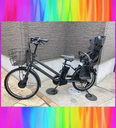 2017！ブリヂストン　ビッケグリ　bikke GRI　8.7Ah 電動自転車　子供乗せ　20インチ  021111